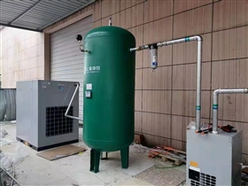 該儲(chǔ)氣罐應(yīng)用于東臺(tái)某鋼簾線(xiàn)工廠(chǎng)