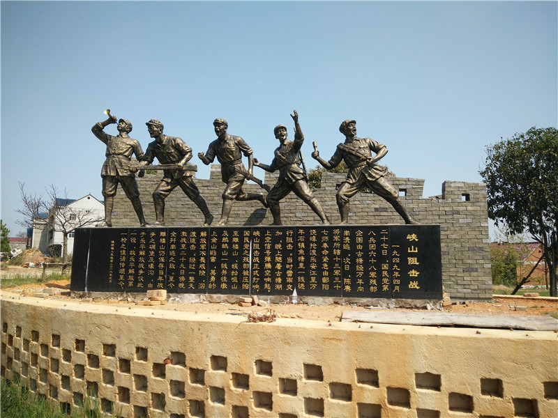 黑龍江抗戰雕塑