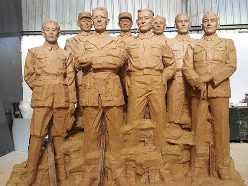 上海泥稿雕塑